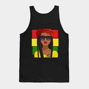 Black Girl Magic African American Pride Tank Top